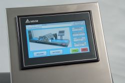 Waterproof touch screen for programming and control