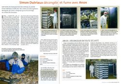 "Simon Dutriaux thaws and smokes with ARCOS" - Seafood - Oct / Nov 2008